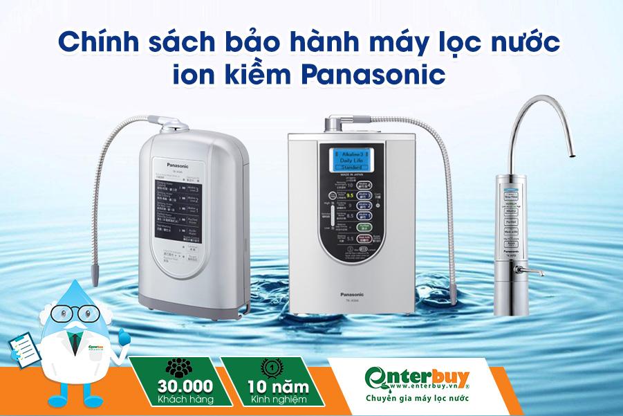 Chính sách bảo hành máy lọc nước ion kiềm Panasonic