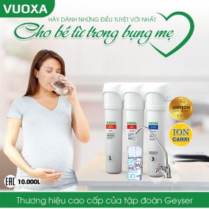  Vuoxa 4 mang đến nguồn nước tốt cho cơ thể mẹ, khỏe mạnh cho bé