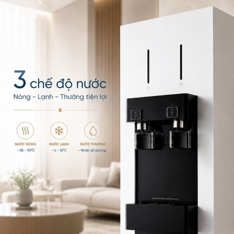 Máy lọc nước nóng lạnh Coway CHP-590R