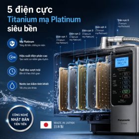 Máy lọc nước điện giải ion Kiềm Panasonic TK-AS66