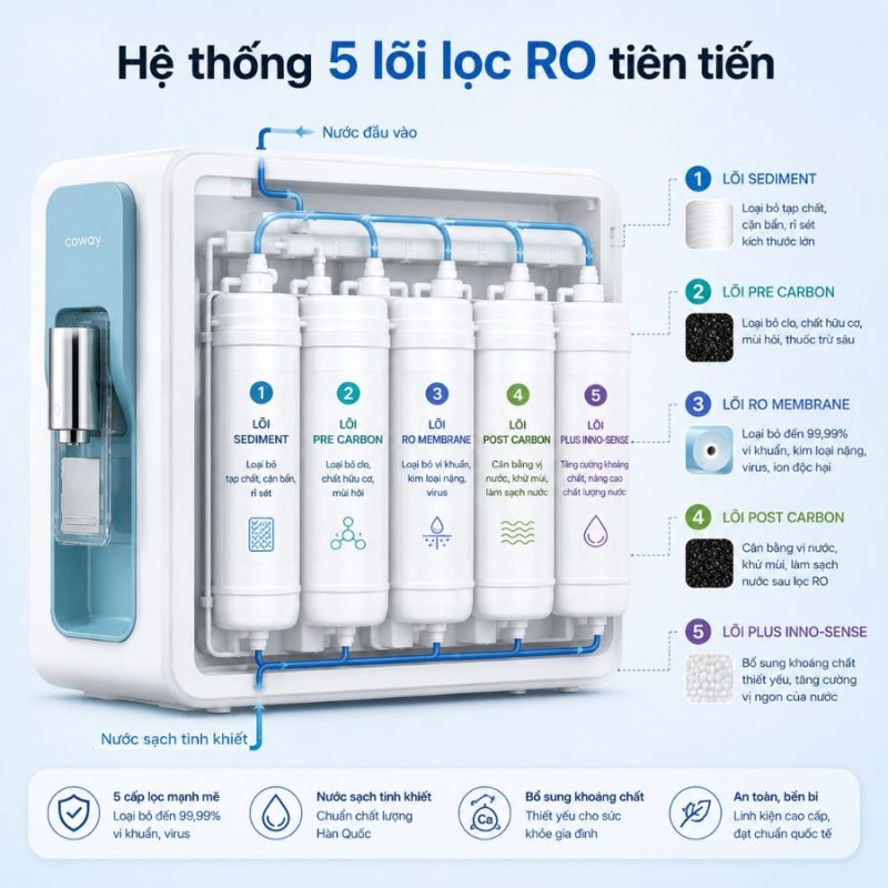 Máy lọc nước Coway P-300L