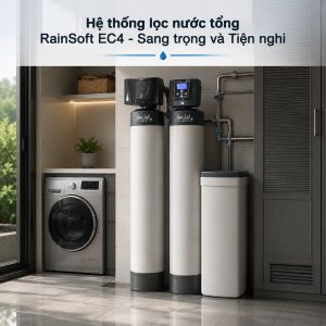 Hệ thống lọc nước tổng RainSoft EC4 - Sang trọng và Tiện nghi