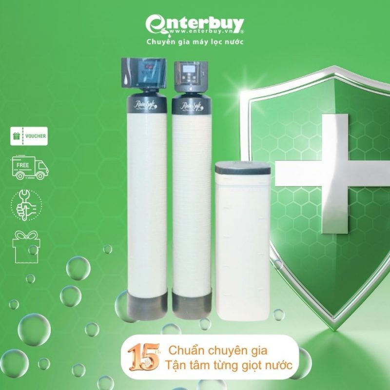 Hệ thống lọc nước đầu nguồn RainSoft EC4