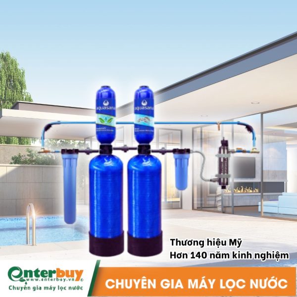 Hệ thống lọc nước đầu nguồn cao cấp Aquasana EQ-1000 nhập khẩu từ Mỹ