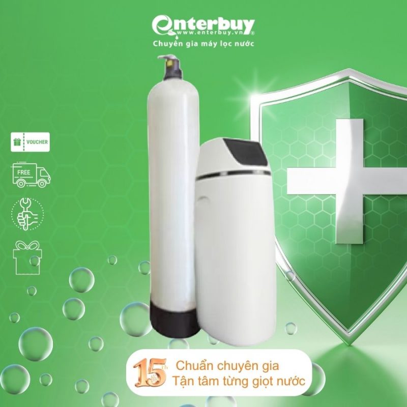 Hệ thống lọc tổng sinh hoạt chất lượng EWS ECO 2 in 1 cho gia đình