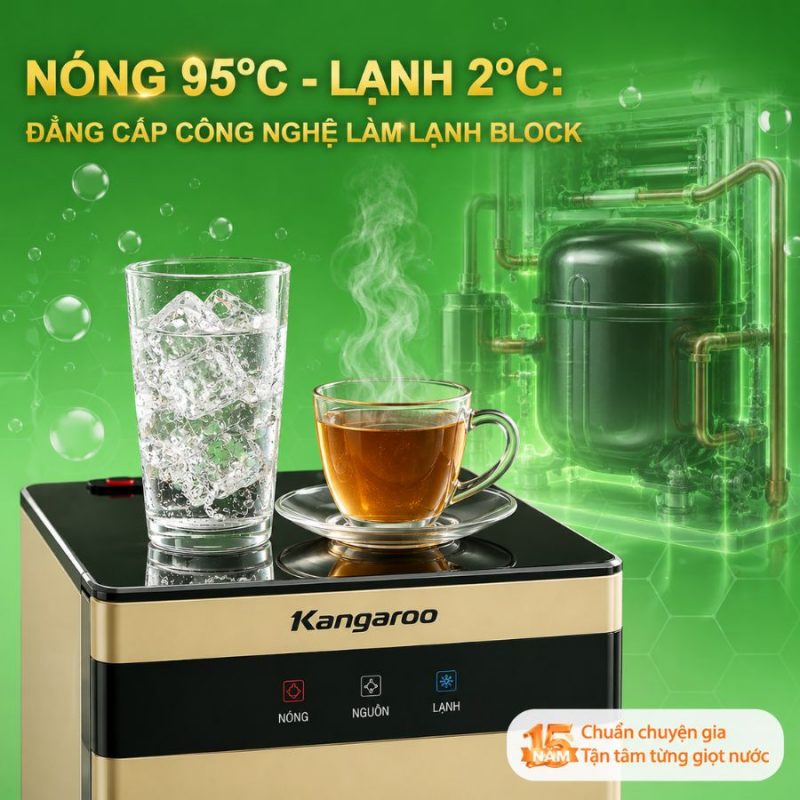 Cây nước nóng lạnh Kangaroo KG41H