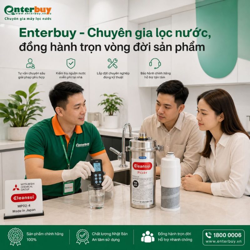 Thiết Bị Lọc Nước Thương Mại Misubishi MP02-4