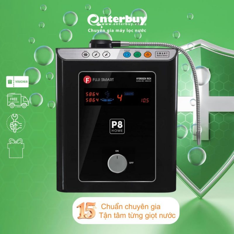 Máy điện giải ion kiềm Fuji Smart P8