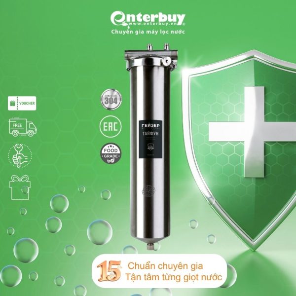 Máy lọc nước tắm Geyser Typhoon 20BB