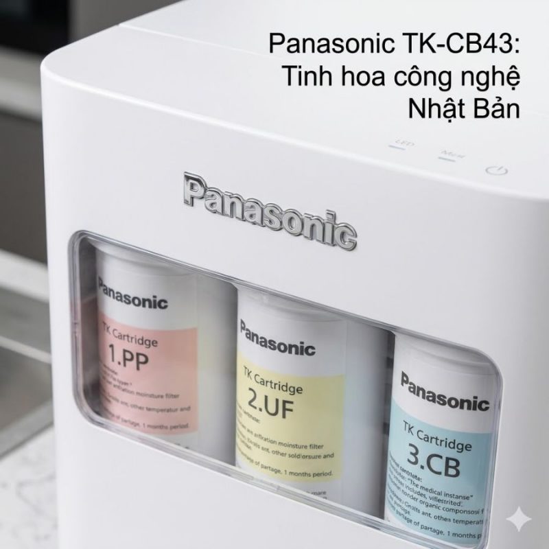 Máy lọc nước UF Panasonic TK-CB430 ZEX