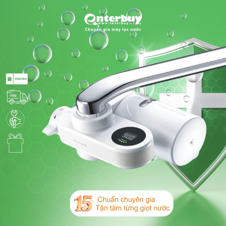 Thiết bị lọc nước lắp tại vòi Misubishi Cleansui EF102 - CSP801E