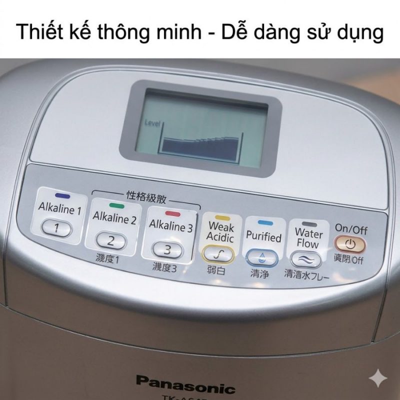 Máy lọc nước điện giải ion Kiềm Panasonic TK-AS45