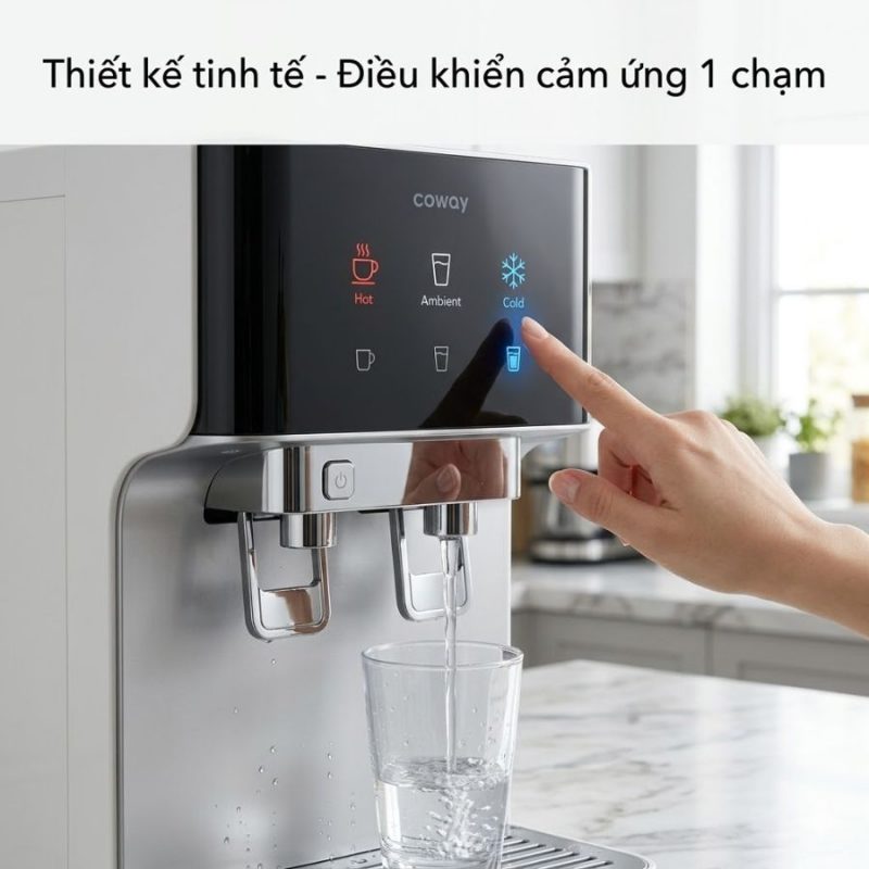 Máy lọc nước nóng lạnh Coway CHP- 671R