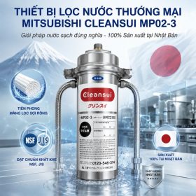 Thiết bị lọc nước thương mại Misubishi Cleansui MP02-3
