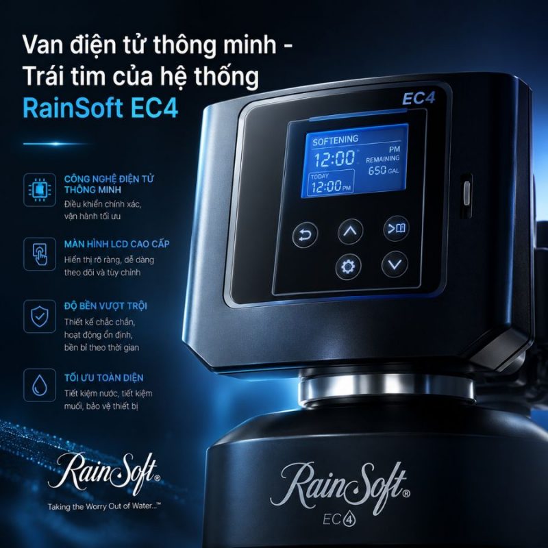 Hệ thống lọc nước đầu nguồn RainSoft EC4