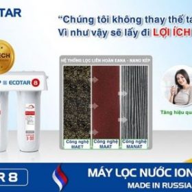 Máy lọc nước Ion Canxi Geyser Ecotar 8