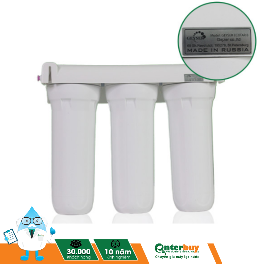 Geyser Ecotar 2 là giải pháp lọc nước tối ưu cho sức khỏe gia đình