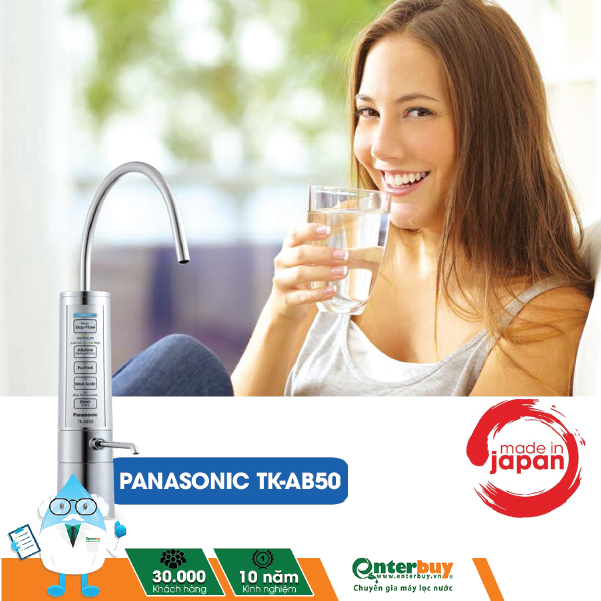 Máy lọc nước ion kiềm Panasonic được sử dụng rất phổ biến