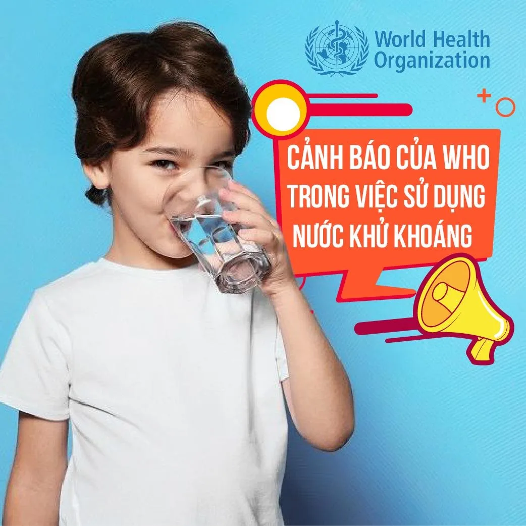 Uống nước tinh khiết có tốt không? Cảnh báo từ WHO