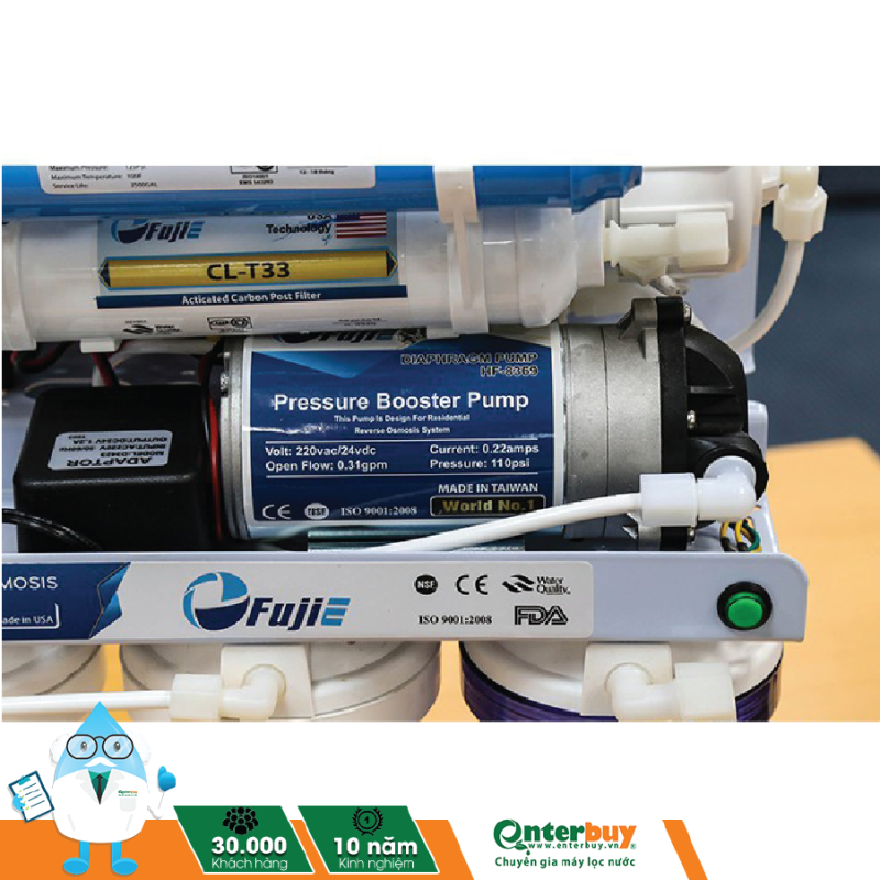Máy lọc nước RO thông minh FujiE 7 cấp lọc FRO -07