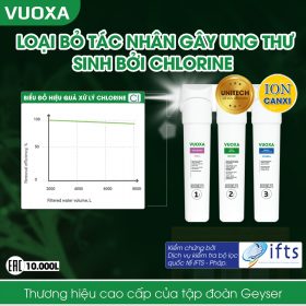 Máy lọc nước công nghệ Aragonite Vuoxa 3