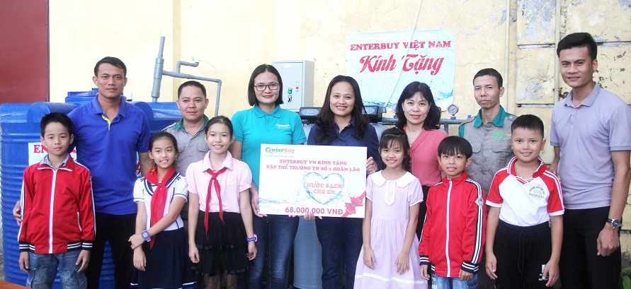 Enterbuy Việt Nam và chương trình Nước sạch cho em tại Quảng Bình