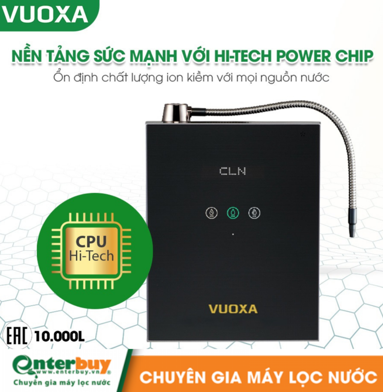 Máy lọc nước ion kiềm giàu Hydrogen Geyser Vuoxa i5000
