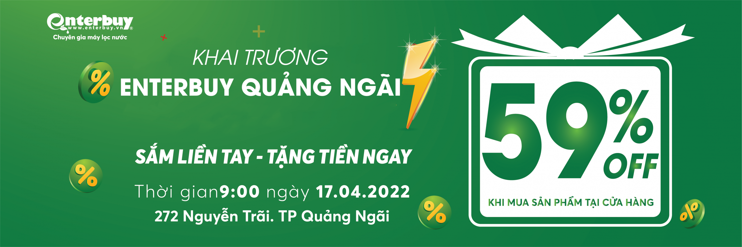 Enterbuy Việt Nam ra mắt chi nhánh Ủy quyền Enterbuy Quảng Ngãi