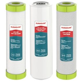 Bộ lõi lọc thô Sunhouse 1,2,3