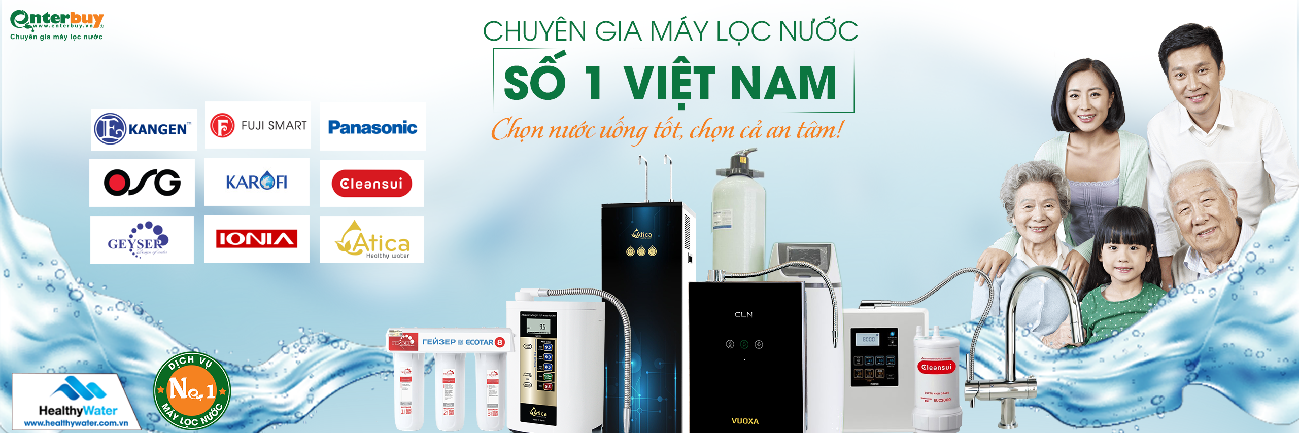 BANNER MAY-LOC-NUOC