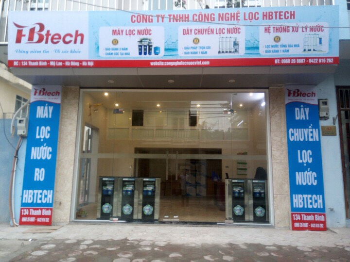 Công ty TNHH Công Nghệ lọc Hbtech - Địa chỉ mua máy lọc nước chính hãng tại Hà Nội