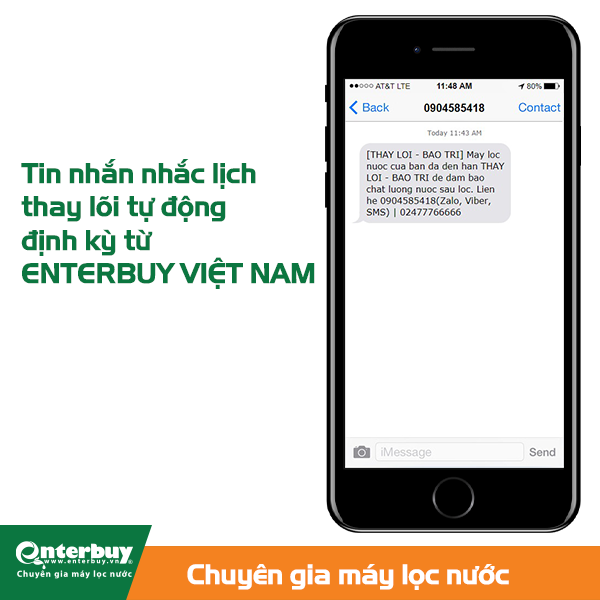 Dịch vụ chăm sóc hậu mãi của Enterbuy Việt Nam.