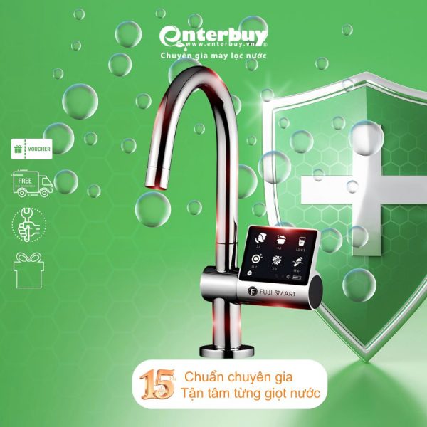 Máy lọc nước ion kiềm Fuji Smart JP900