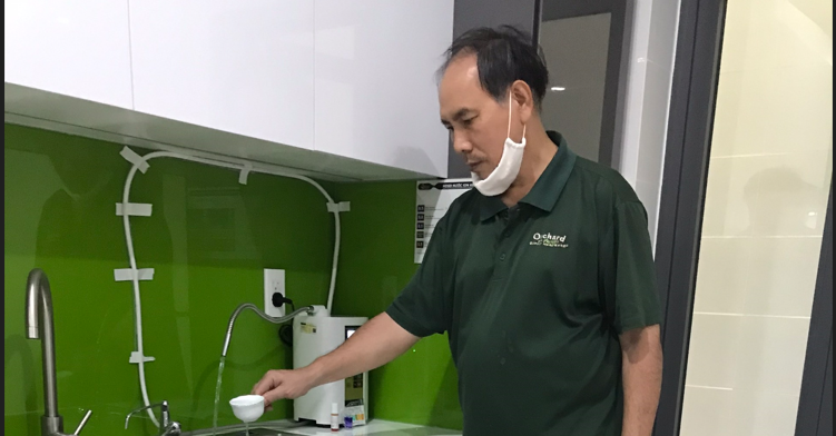“Lung linh” hình ảnh máy lọc nước giàu hydro Atica tại nhà khách hàng Hà Nội dịp cận tết
