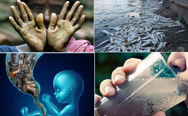 Hậu quả khi sử dụng nguồn nước bị ô nhiễm đến sức khỏe con người