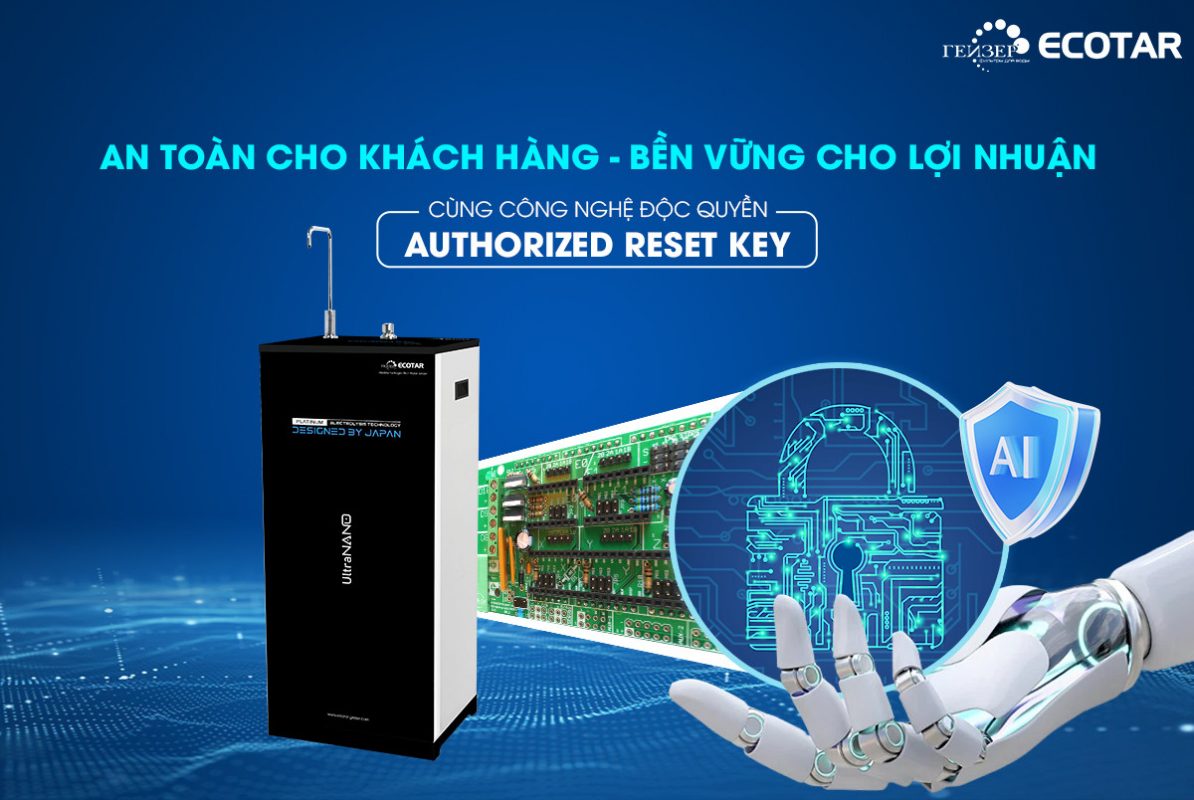 Máy lọc nước ion kiềm Ecotar 9 Ultra Nano Home