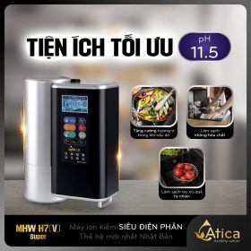 Máy lọc nước ion kiềm Siêu Điện Phân Atica SUPER MHW-H7(V)