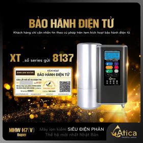 Máy lọc nước ion kiềm Siêu Điện Phân Atica SUPER MHW-H7(V)