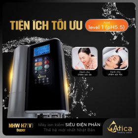 Máy lọc nước ion kiềm Siêu Điện Phân Atica SUPER MHW-H7(V)