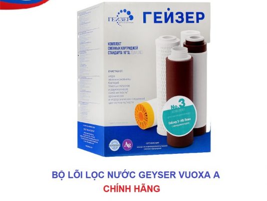 Bộ lõi lọc nano Geyser Vuoxa A