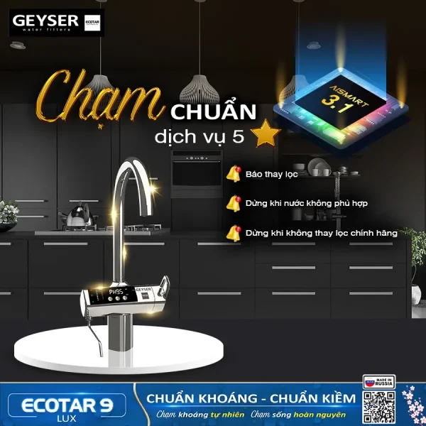 Chịp AI 3.1 mang đến tiện ích chuẩn 5 sao