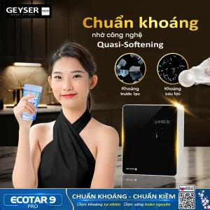 Công nghệ Quasi-Softening của máy lọc nước Geyser Ecotar 9 Pro