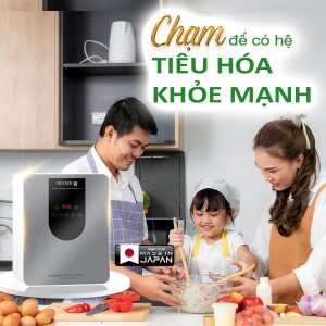 Nước kiềm giúp tăng cường sức khỏe hệ tiêu hóa