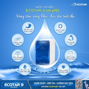 Máy lọc nước ion kiềm Geyser Ecotar 9 UltraRO