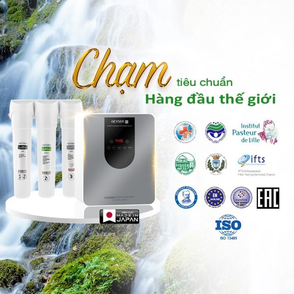 Geyser Ecotar 9 Pro vượt qua các tiêu chuẩn kiểm định quốc tế
