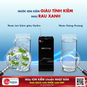 Nước kiềm giàu tính kiềm như rau xanh