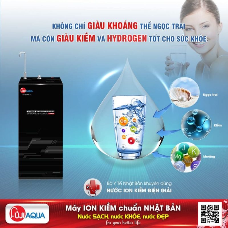 Máy lọc nước ion kiềm UltraRO Fuji Aqua i5