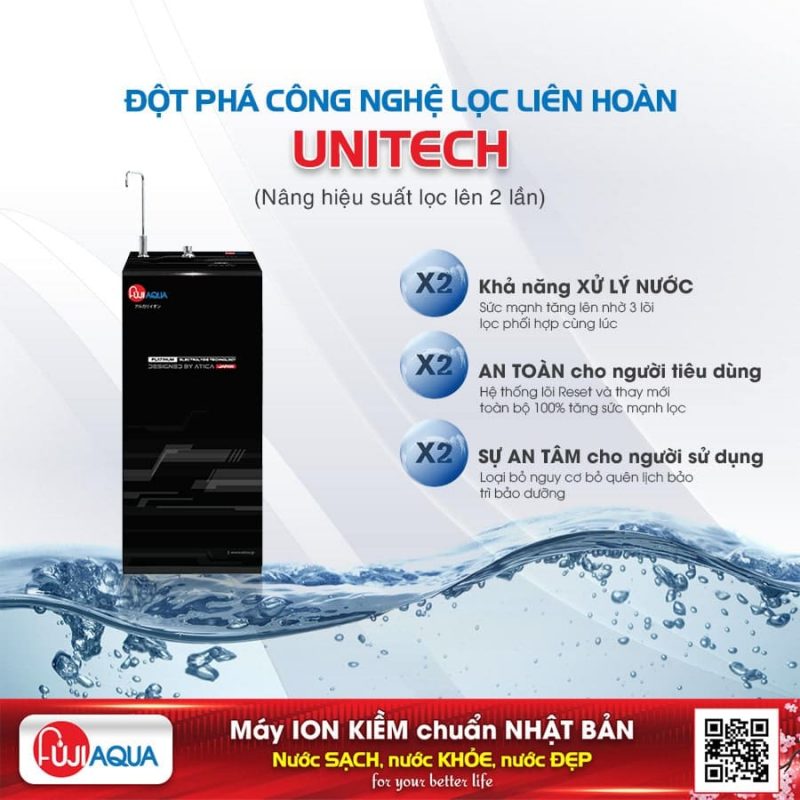 Máy lọc nước ion kiềm UltraRO Fuji Aqua i5
