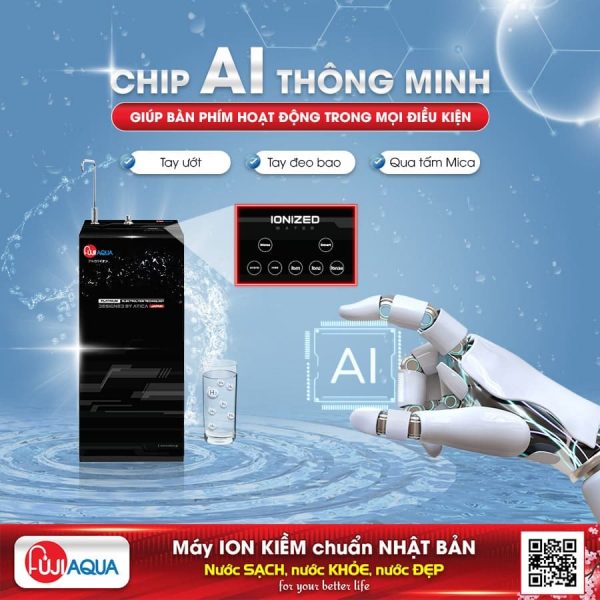 Chip AI thông minh của Fuji Aqua i5 giúp bàn phím hoạt động trong mọi điều kiện