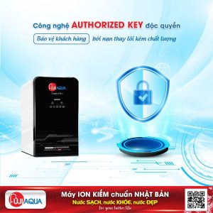 Công nghệ Authorized Reset Key của máy lọc nước ion kiềm UltraRO Fuji Aqua i8 tránh thay lõi kém chất lượng